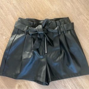 Tally Weijl Faux Leather shorts US 6